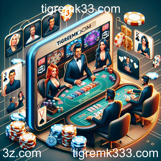 A Experiência do Cassino Ao Vivo no tigremk33.com